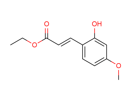 2-Propenoic acid, 3-(2-hydroxy-4-methoxyphenyl)-, ethyl ester, (E)-