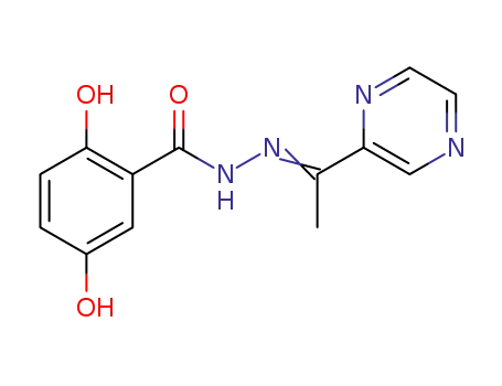 N1-(2,5-dihydroxybenzoyl)-N2-[1-(2-pyrazinyl)ethylidene]hydrazine