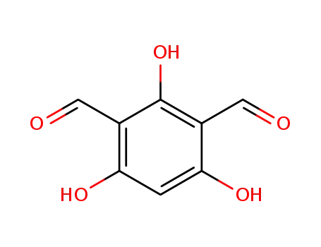 Molecular Structure of 4396-13-8 (2,4,6-trihydroxyisophthalaldehyde)