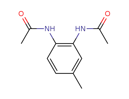 Molecular Structure of 5433-07-8 (N-(2-acetamido-5-methyl-phenyl)acetamide)