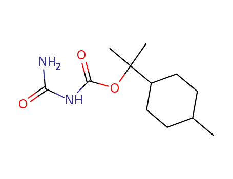 allophanic acid p-menthan-8-yl ester