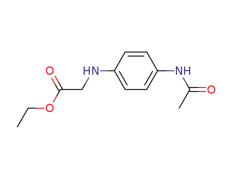 N-(4-acetylamino-phenyl)-glycine ethyl ester