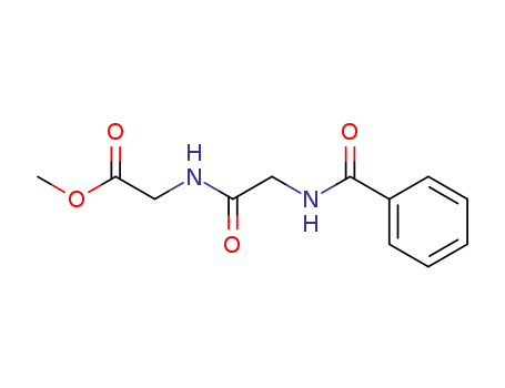 Molecular Structure of 51514-00-2 (methyl N-benzoylglycylglycinate)