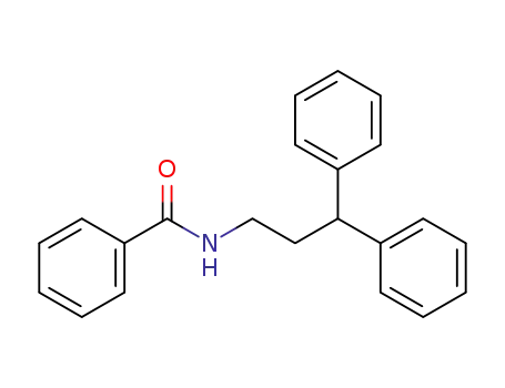 Molecular Structure of 100938-80-5 (N-(3,3-diphenylpropyl)benzamide)