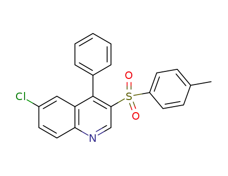 6-chloro-4-phenyl-3-tosylquinoline
