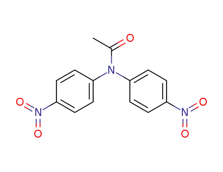 Molecular Structure of 106038-75-9 (Acetamide, N,N-bis(4-nitrophenyl)-)