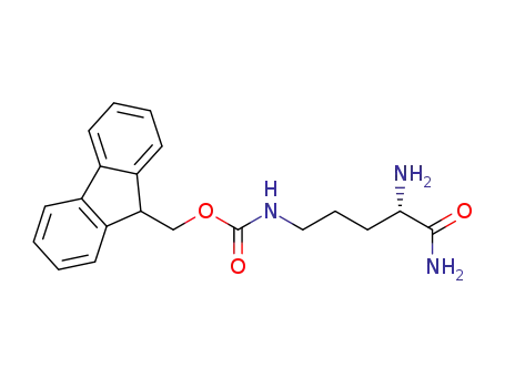 (S)-(9H-fluoren-9-yl)methyl (4,5-diamino-5-oxopentyl)carbamate