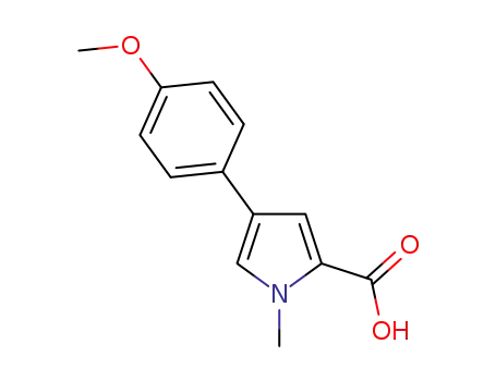 4-(4-methoxyphenyl)-1-methyl-1H-pyrrole-2-carboxylic acid