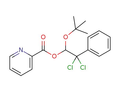 1-(tert-butoxy)-2,2-dichloro-2-phenylethyl picolinate