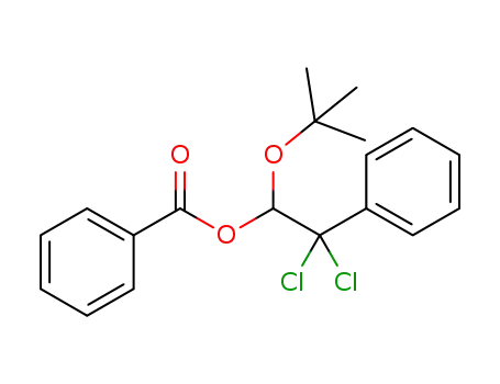 1-(tert-butoxy)-2,2-dichloro-2-phenylethyl benzoate