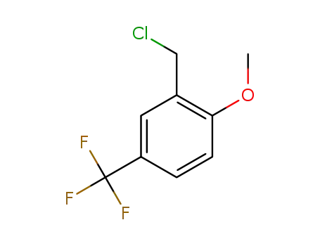 2-methoxy-5-trifluoromethylbenzyl chloride