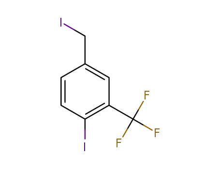 4-iodo-3-trifluoromethylbenzyl iodide