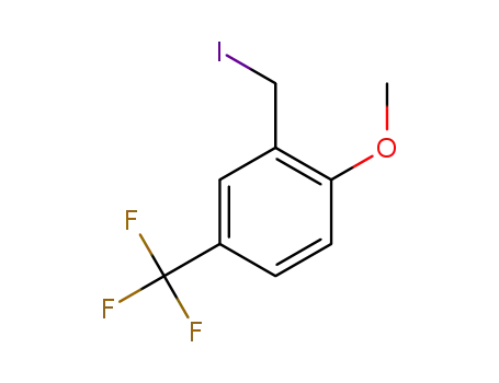 2-methoxy-5-trifluoromethylbenzyl iodide