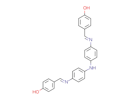 4-[(E)-[4-[4-[(E)-(4-hydroxyphenyl)methyleneamino]anilino]phenyl]iminomethyl]phenol