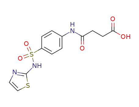 4'-(2-Thiazolylsulfamoyl)succinanilic acid cas no. 116-43-8 98%