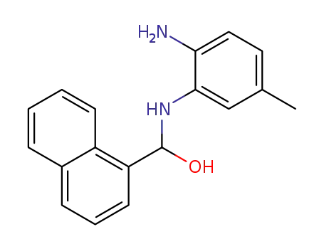 ((2-amino-5-methylphenyl)amino)(naphthalen-1-yl)methanol