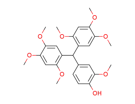 4-[bis(2,4,5-trimethoxyphenyl)methyl]-2-methoxyphenol