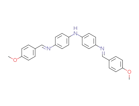 4-[(E)-(4-methoxyphenyl)methyleneamino]-N-[4-[(E)-(4-methoxyphenyl)methylene-amino]phenyl]aniline