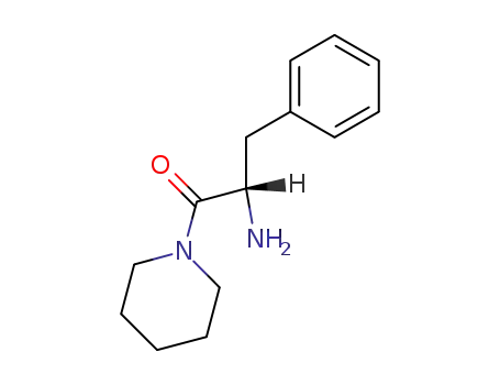 Piperidine, 1-(2-amino-1-oxo-3-phenylpropyl)-, (S)-