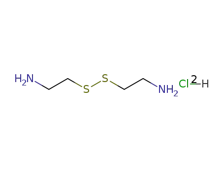 Molecular Structure of 56-17-7 (Cystamine dihydrochloride)