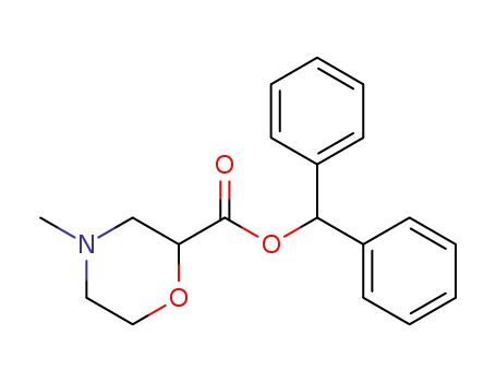 benzhydryl 4-methylmorpholine-2-carboxylate
