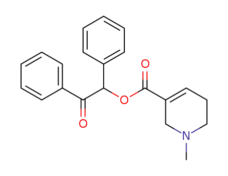 2-oxo-1,2-diphenylethyl 1-methyl-1,2,5,6-tetrahydropyridine-3-carboxylate
