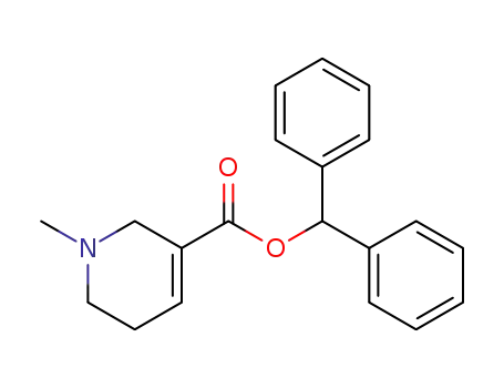 benzhydryl 1-methyl-1,2,5,6-tetrahydropyridine-3-carboxylate