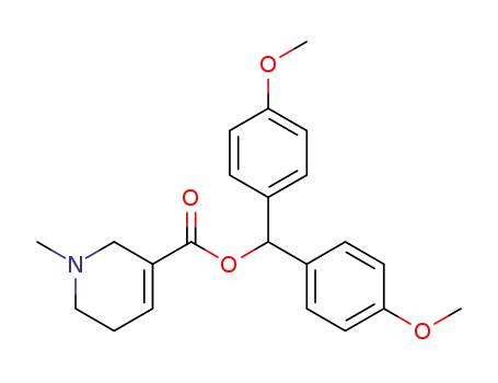 bis(4-methoxyphenyl)methyl 1-methyl-1,2,5,6-tetrahydropyridine-3-carboxylate