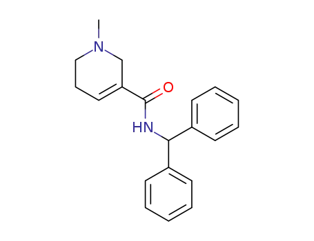 N-benzhydryl-1-methyl-1,2,5,6-tetrahydropyridine-3-carboxamide