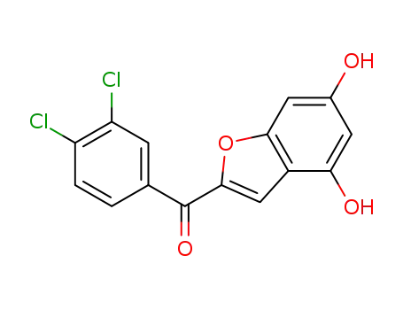 (3,4-dichlorophenyl)(4,6-dihydroxybenzofuran-2-yl)methanone