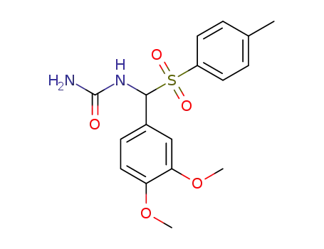 N-[(3,4-dimethoxyphenyl)(tosyl)methyl]urea