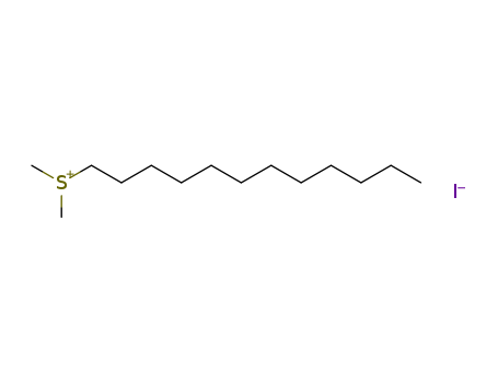 Sulfonium,dodecyldimethyl-, iodide (1:1) cas  18412-81-2