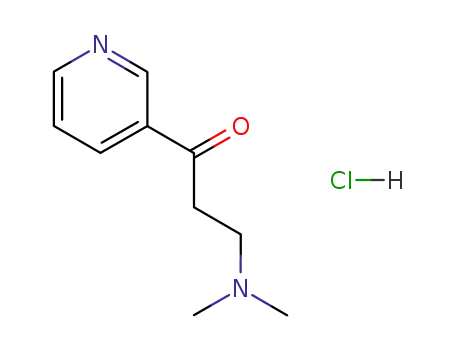 Molecular Structure of 6293-82-9 (3-(dimethylamino)-1-(pyridin-3-yl)propan-1-one)