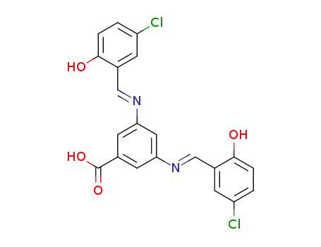 3,5-bis{[(E)-5-chloro-2-hydroxybenzylidene]amino}benzoic acid