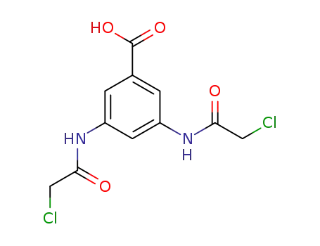 3,5-bis(2-chloroacetamido)benzoic acid