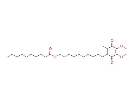 10-(4,5-dimethoxy-2-methyl-3,6-dioxocyclohexa-1,4-dien-1-yl)decyl decanoate