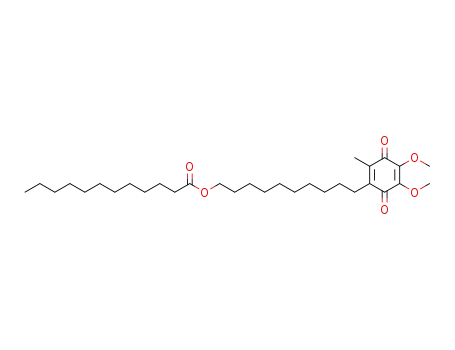 10-(4,5-dimethoxy-2-methyl-3,6-dioxocyclohexa-1,4-dien-1-yl)decyl dodecanoate
