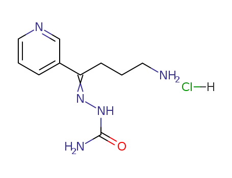 4-amino-1-[3]pyridyl-butan-1-one semicarbazone; hydrochloride
