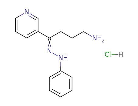 4-amino-1-[3]pyridyl-butan-1-one-phenylhydrazone; hydrochloride