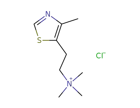 trimethyl-[2-(4-methyl-thiazol-5-yl)-ethyl]-ammonium; chloride
