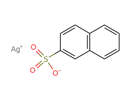 Molecular Structure of 46315-10-0 (2-Naphthalenesulfonic acid, silver(1+) salt)