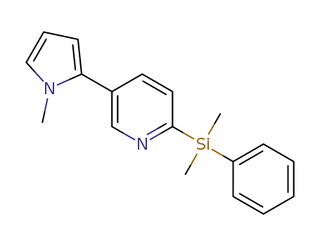 2-(dimethylphenylsilyl)-5-(1-methyl-1H-pyrrol-2-yl)pyridine