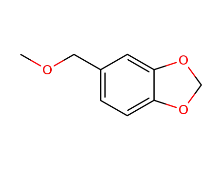 Molecular Structure of 86633-25-2 (1,3-Benzodioxole, 5-(methoxymethyl)-)