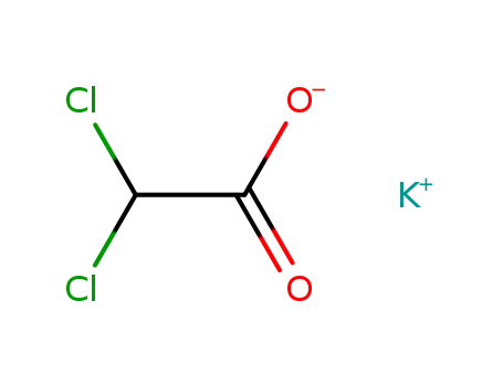 Molecular Structure of 19559-59-2 (POTASSIUM DICHLOROACETATE)