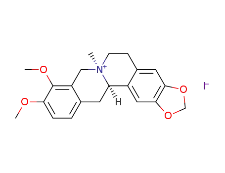 (+/-)-cis-N-methyl-7,8,13,13a-tetrahydroberberinium iodide