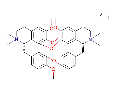 N,N'-Dimethyl-tetrandrinium-diiodid
