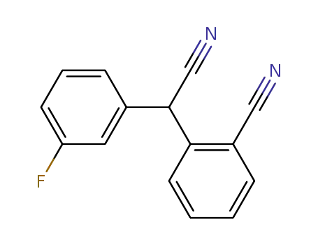 2-[Cyano-(3-fluoro-phenyl)-methyl]-benzonitrile