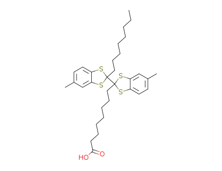 9,9,10,10-bis(toluene-3,4-disulphide)octadecanoic acid
