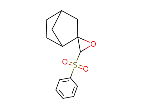 Molecular Structure of 89211-06-3 (Spiro[bicyclo[2.2.1]heptane-2,2'-oxirane], 3'-(phenylsulfonyl)-)