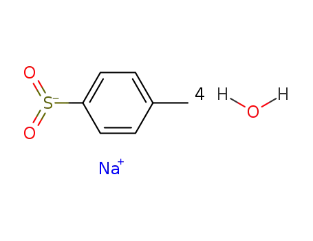 Molecular Structure of 7257-26-3 (SODIUM 4-TOLUENESULFINATE HYDRATE)